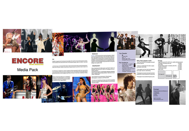 Encore music magazine – press pack