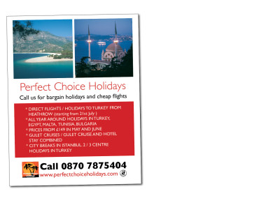 Advert – Perfect Choice Holidays